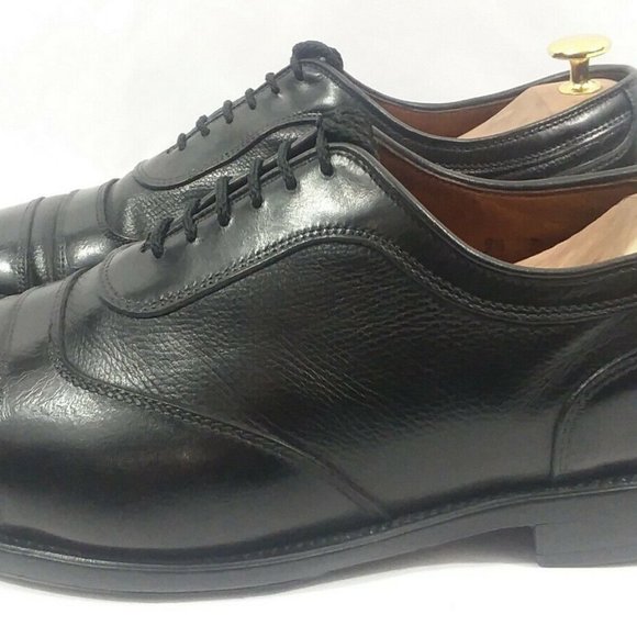 Allen Edmonds \'Winhall\' Black Cap Toe Oxford Shoes